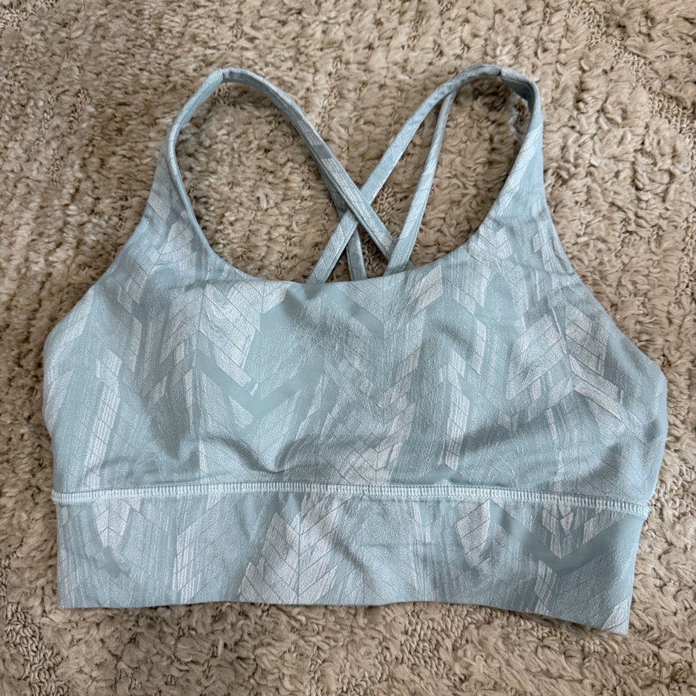 Light Blue Lululemon Sports Bra